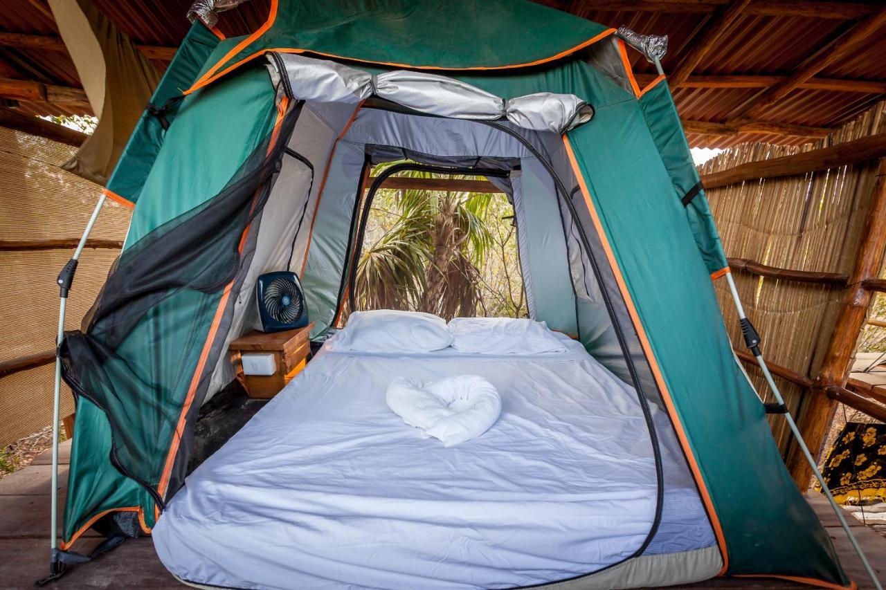 Skycamp Camping Holbox Exteriör bild