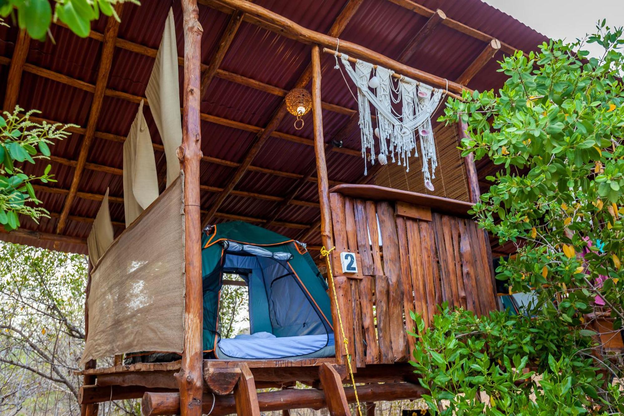 Skycamp Camping Holbox Exteriör bild